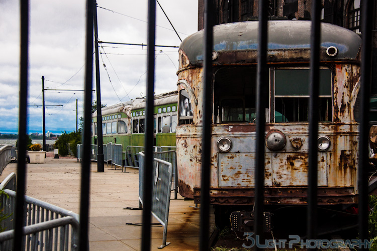 3 Light Photography, Brooklyn, Red Hook, Trolly